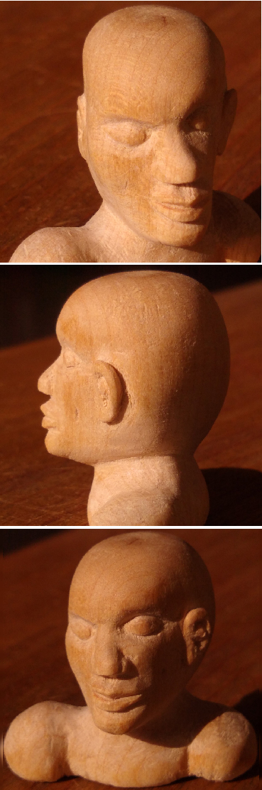 Little wooden head